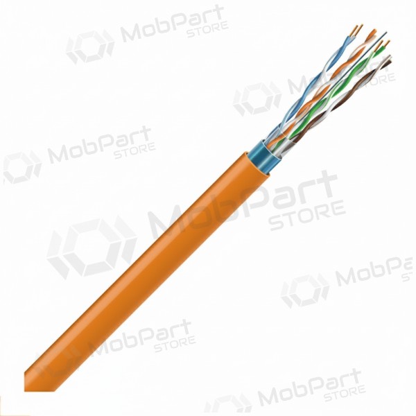 Lan netwerkkabel ECG UTP 5e (binnen, ongeschermd, PVC/LSZH, 305m, 24AWG/0,51mm, B2ca(s1,d0,a1))