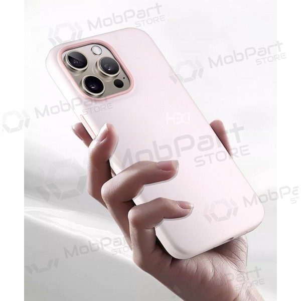 Hoesje HDD Silicone MagSafe Case Apple iPhone 12/12 Pro tamsiai grijs