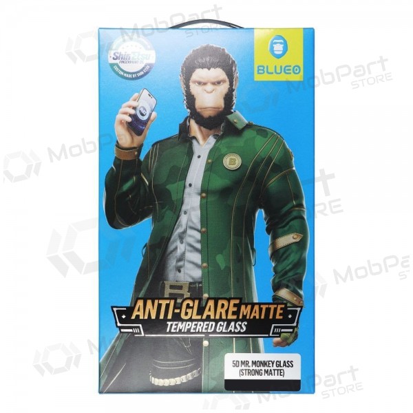 LCD apsauginis stikliukas 5D Mr. Monkey Glass (Strong Matte) Apple iPhone Air zwart