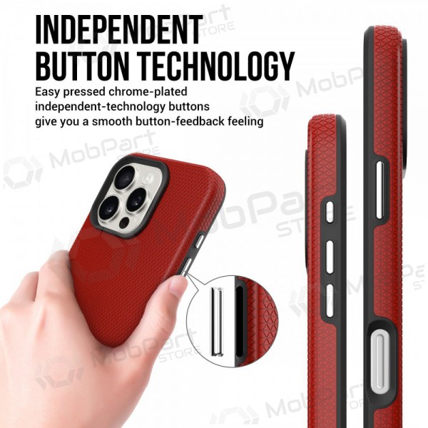 Apple iPhone 16 Pro Max hoesje „Perfectionists“ (rood)