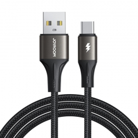USB kabel Joyroom SA25-AC3 USB to USB-C 3A 2.0m zwart