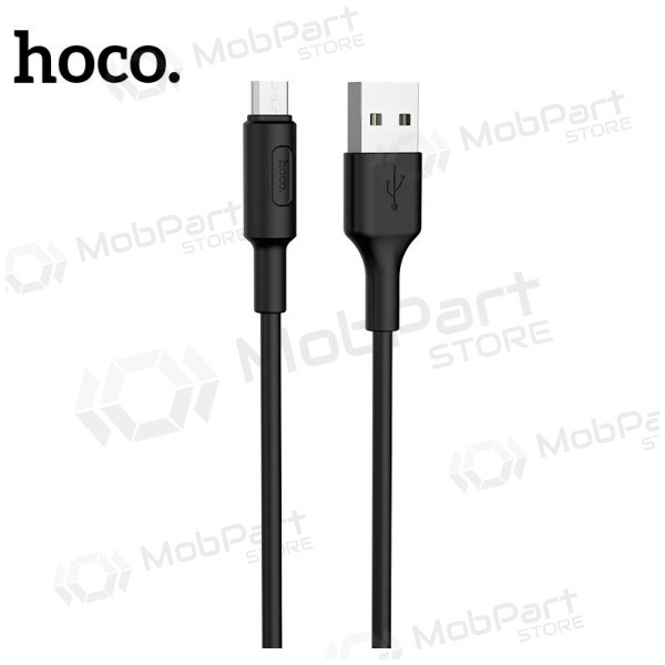 USB kabel Hoco X25 microUSB 1.0m (zwart)