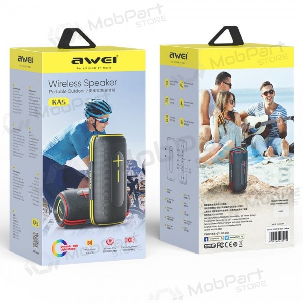 Bluetooth draagbare luidspreker Awei KA5 20W zwart