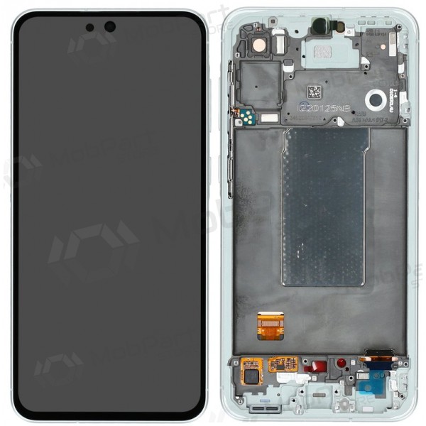 Samsung Galaxy A56 scherm (grijs) (met een frame) (refurbished)