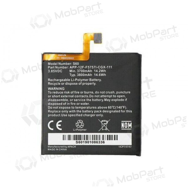 CAT S60 batterij / accu (3500mAh)