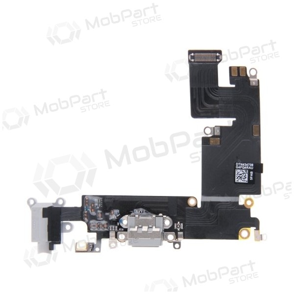 Apple iPhone 6 Plus oplaadconnector en microfoon (šviesiai grijs) (gebruikt, origineel)