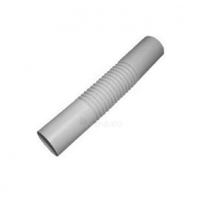 Vamzdelio U-16mm lanksti connector, grijs (400)