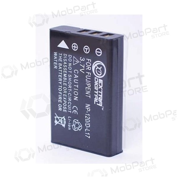 Fuji NP-120, Ricoh DB-43, Pentax D-LI7 foto batterij / accu