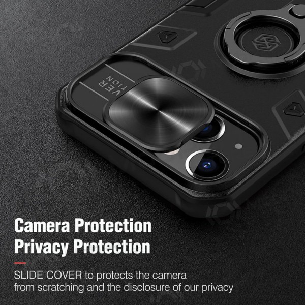 Apple iPhone 14 Pro hoesje „Nillkin Armor Pro“ (zwart)