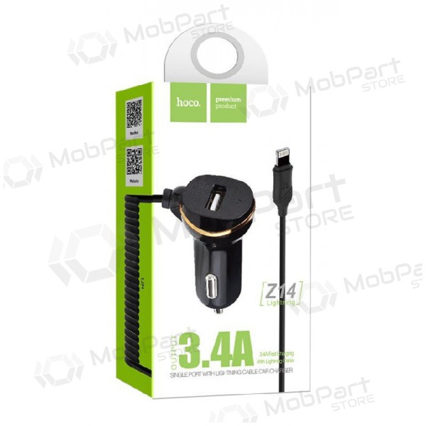 Autolader HOCO Z14 USB + 
