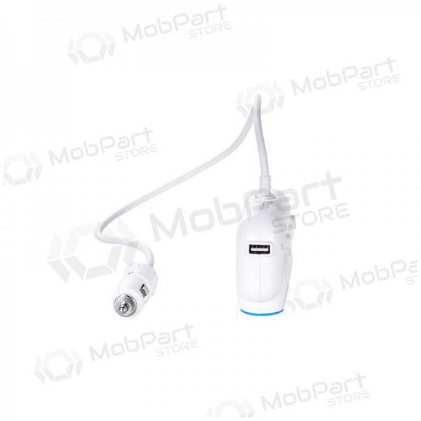 Autolader - šakotuvas Hoco C1 2xUSB 3xconnector (3.1A)