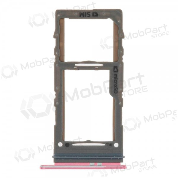 Samsung Galaxy G980 / G981 / G985 / G986 S20 / S20 Plus SIM-kaarthouder (roze)