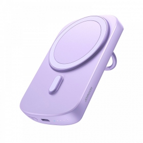 Externe batterij Power Bank Joyroom JR-W030 20W Magnetic Wireless 6000mAh violetinė