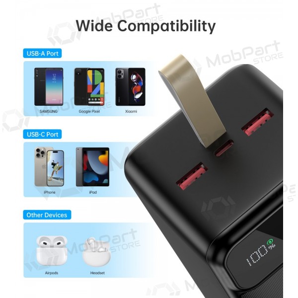 Externe batterij Power Bank Choetech B732 22.5W 50000mAh zwart