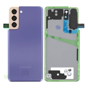Samsung G991 Galaxy S21 5G achterkant (Phantom Violet) (gebruikt grade B, origineel)