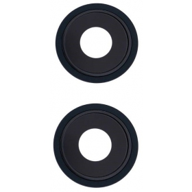 Apple iPhone 13 camera glas (2stuks) (Midnight) (met een frame)