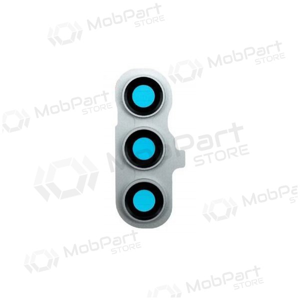 Samsung Galaxy S23 FE camera glas (met een frame) (zilverachtig)