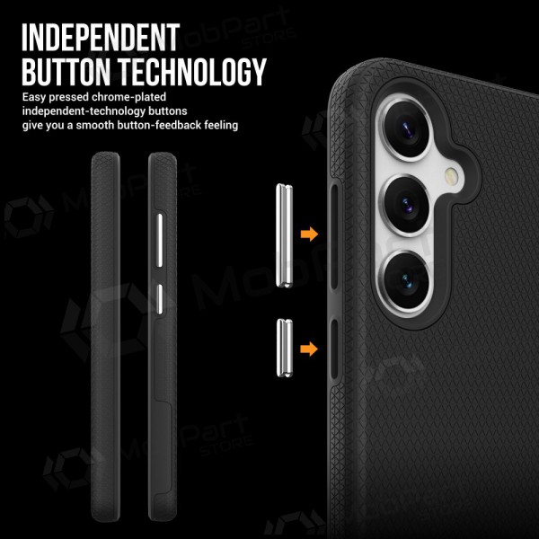 Samsung Galaxy S23+ hoesje „Perfectionists“ (zwart)