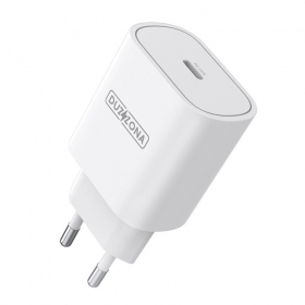 Lader buitinis DUZZONA T6 PD25W Type-C wit