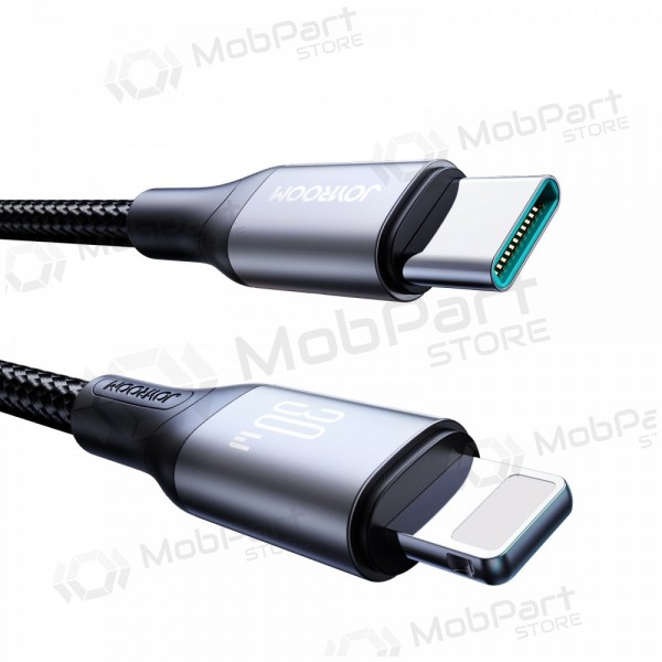 USB kabel Joyroom S-A28 USB-C to Lightning 30W 1.0m zwart