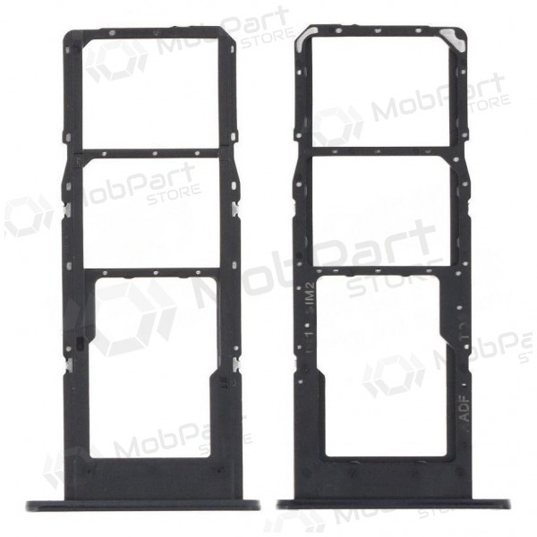 Samsung A145 Galaxy A14 4G SIM-kaarthouder (zwart) (service pack) (origineel)