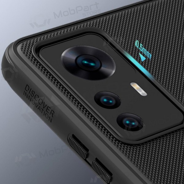 Xiaomi Redmi Note 12 Pro 5G / Poco X5 Pro hoesje „Nillkin Frosted Shield“ (zwart)