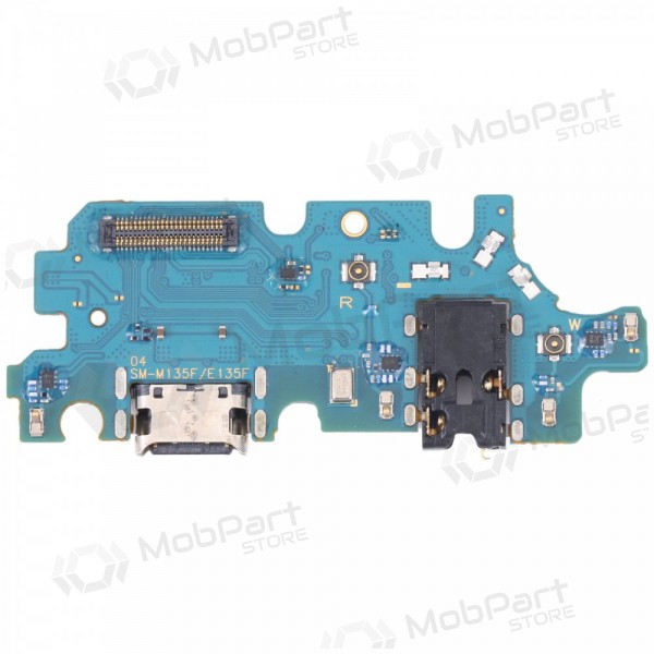 Samsung M135 Galaxy M13 2022 oplaadconnector en microfoon (service pack) (origineel)