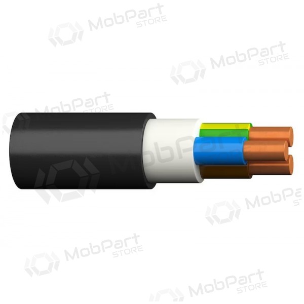 Stroomkabel Prysmian Group XPK-HF C Pro 3x2.5 mm² koperen XLPE LSZH CPR Cca-s1,d1,a1 0.6/1 kV massief