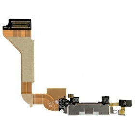 Apple iPhone 4 oplaadconnector (Wit) (gebruikt, origineel)