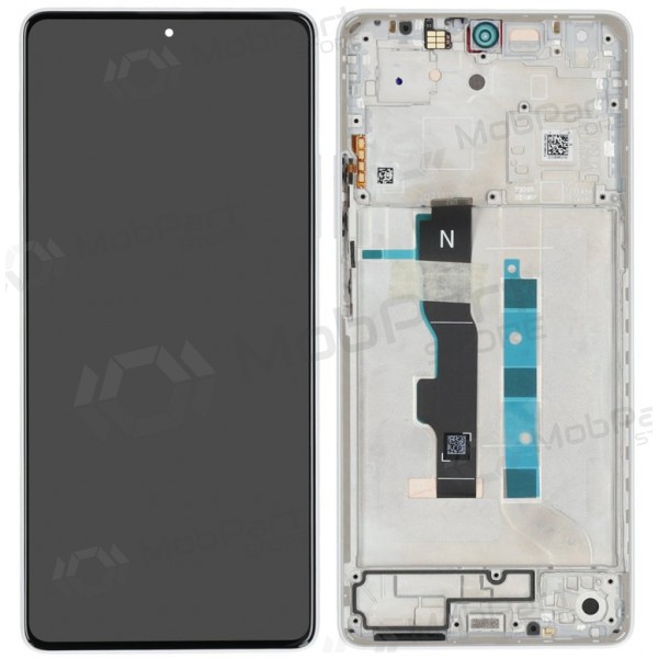 Xiaomi Redmi Note 13 5G scherm (wit) (met een frame) (origineel)