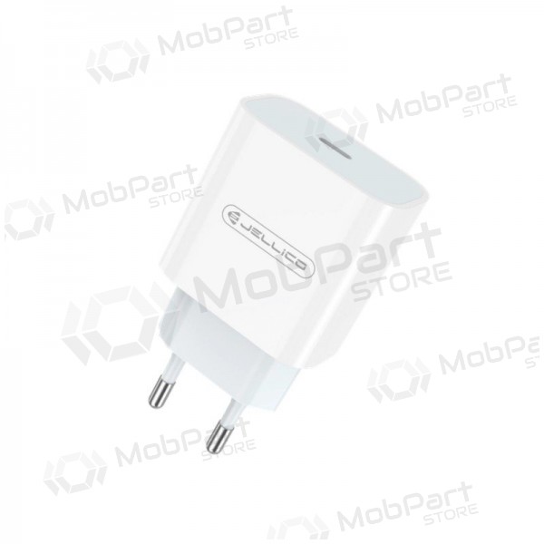 Lader Jellico AK180 20W USB-C + USB-C to USB-C cable 1.0m wit