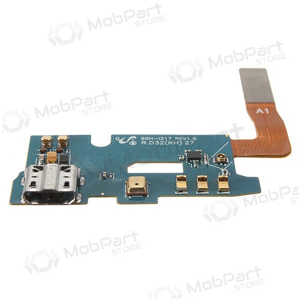 Samsung N7100 Galaxy Note 2 / N7105 Galaxy Note 2 oplaadconnector en microfoon