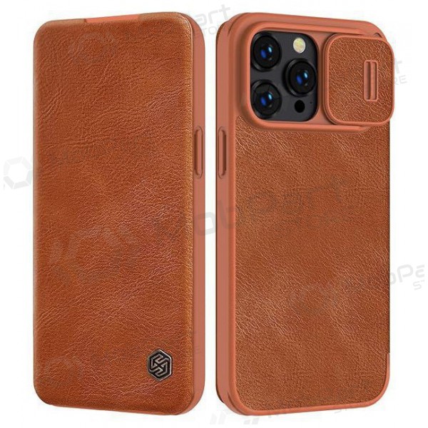 Apple iPhone 14 Pro Max hoesje „Nillkin Leather“ (bruin)